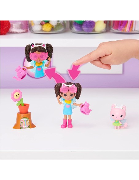 Gabby's Dollhouse Pack 2 personaggi - Giardino