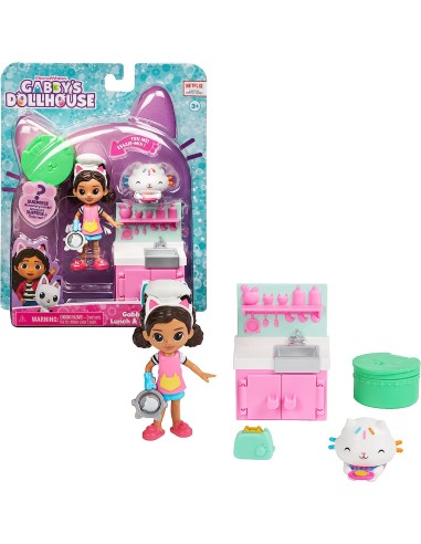 Gabby's Dollhouse Pack 2 personaggi - Cucina