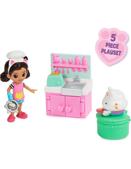 Gabby's Dollhouse Pack 2 personaggi - Cucina