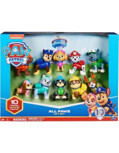 Paw Patrol All Paws Confezione Regalo da 10 Personaggi