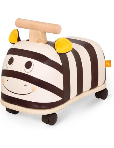 B.Toys - Zebra Wooden Ride On
