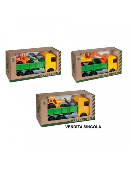 CAMION CON MEZZI DA LAVORO ASS.TI