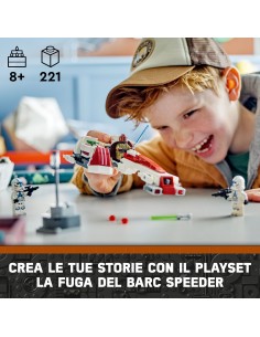 Lego Star Wars - La fuga del BARC Speeder