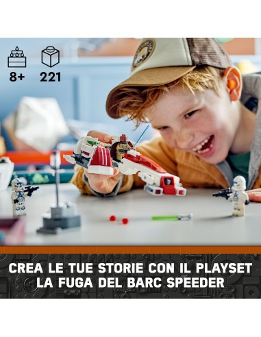 Lego Star Wars - La fuga del BARC Speeder