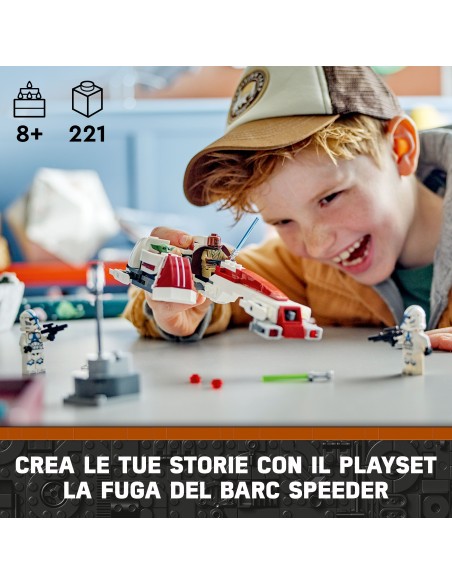 Lego Star Wars - La fuga del BARC Speeder