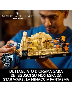 Lego Star Wars - Diorama Gara dei Sgusci su Mos Espa 2