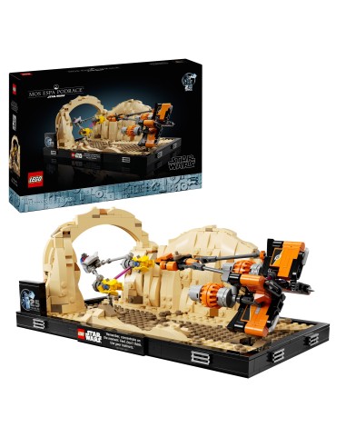 Lego Star Wars - Diorama Gara dei Sgusci su Mos...