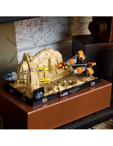 Lego Star Wars - Diorama Gara dei Sgusci su Mos...