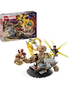  Lego Super Heroes - Spider-Man vs. Uomo sabbia:...