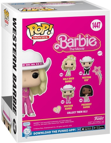FUNKO POP - Barbie The Movie Western Barbie 1447