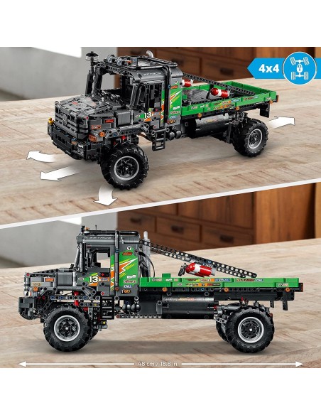 Camion fuoristrada 4x4 Mercedes-Benz Zetros