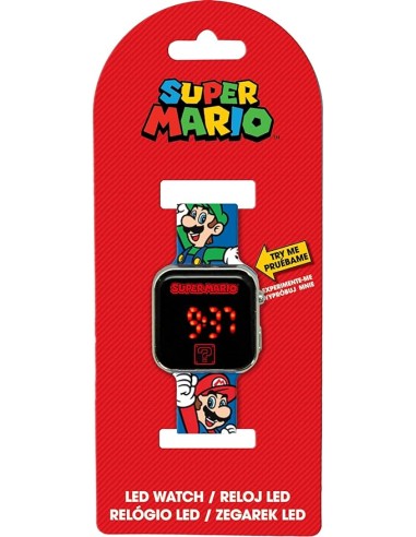 Orologio da Polso Digitale Super Mario