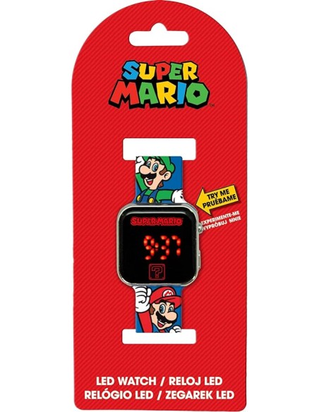 Orologio da Polso Digitale Super Mario