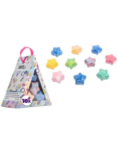 Create It! Bombe Frizzanti Stelle 10 pz
