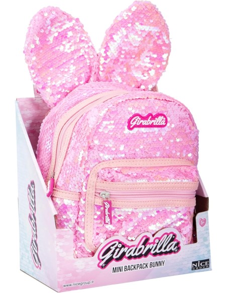 Girabrilla - Zainetto coniglio Light Pink