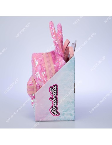 Girabrilla - Zainetto coniglio Light Pink
