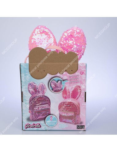 Girabrilla - Zainetto coniglio Light Pink