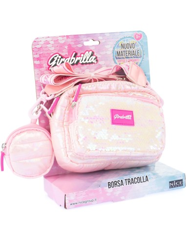 Girabrilla - Puffer borsa pochette Pink