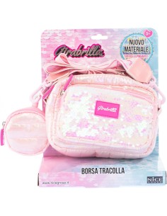 Girabrilla - Puffer borsa pochette Pink 2