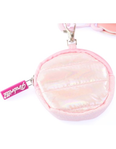 Girabrilla - Puffer borsa pochette Pink