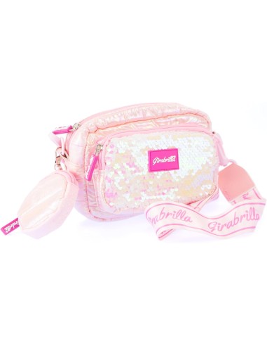 Girabrilla - Puffer borsa pochette Pink