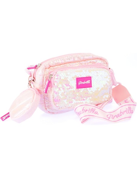 Girabrilla - Puffer borsa pochette Pink