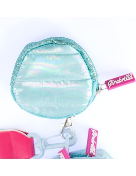 Girabrilla - Puffer borsa pochette Tiffany Verde Acqua