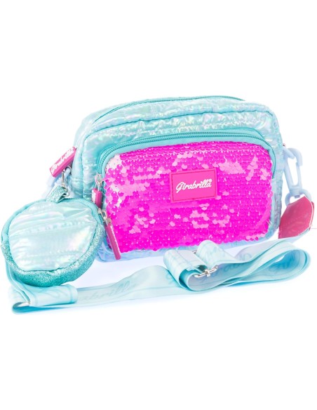 Girabrilla - Puffer borsa pochette Tiffany Verde Acqua