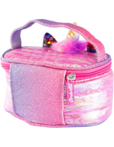 Girabrilla Puffer Unicorn Case Magenta