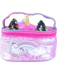 Girabrilla Puffer Unicorn Case Magenta 2