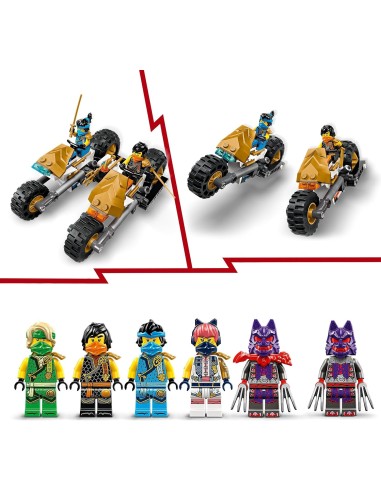 Lego Ninjago - Cingolato del Team Ninja