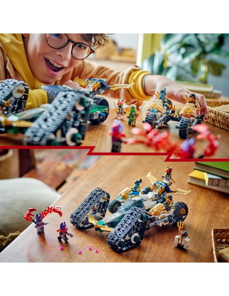 Lego Ninjago - Cingolato del Team Ninja