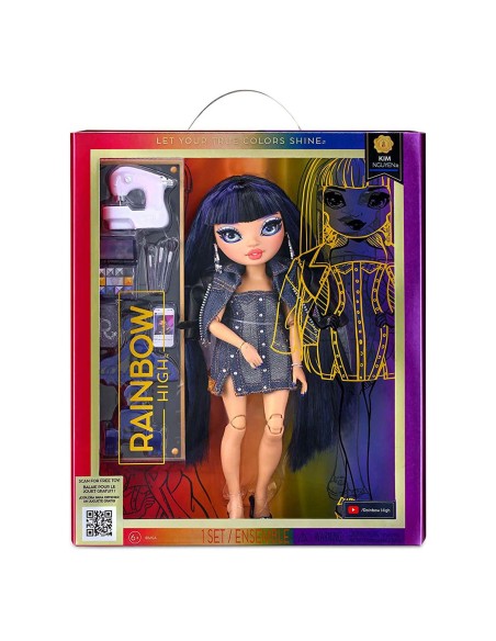 Rainbow High S23 Fashion Doll- Kim NGuien (Blue)