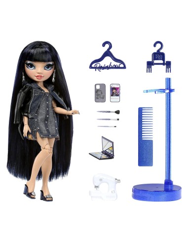 Rainbow High S23 Fashion Doll- Kim NGuien (Blue)