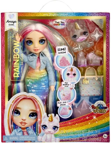 Classic Rainbow Fashion Doll Amaya (Rainbow) 
