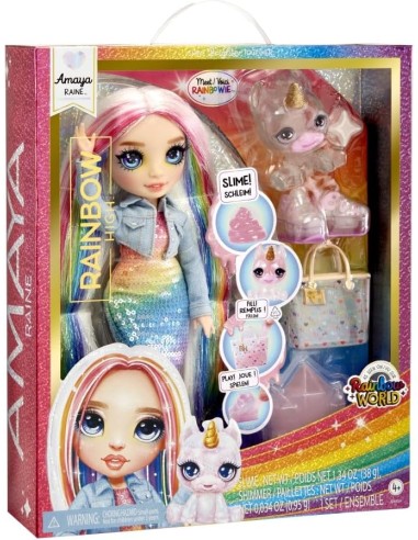 Classic Rainbow Fashion Doll Amaya (Rainbow) 