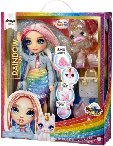 Classic Rainbow Fashion Doll Amaya (Rainbow) 
