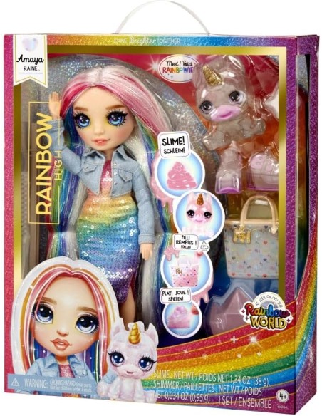 Classic Rainbow Fashion Doll Amaya (Rainbow) 