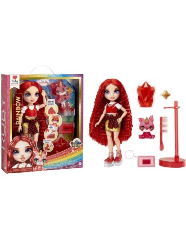 Classic Rainbow Fashion Doll Ruby (Red) 