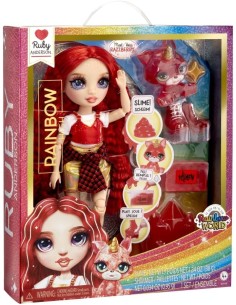 Classic Rainbow Fashion Doll Ruby (Red)  2