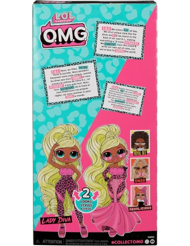 L.O.L Surprise OMG Hos Doll - Lady Diva