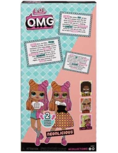 L.O.L Surprise OMG Hos Doll - Neonlicious
