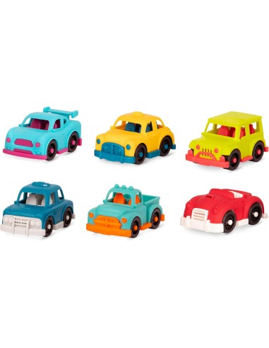 B.Toys - Happy cruisers - 6 Mini Veicoli