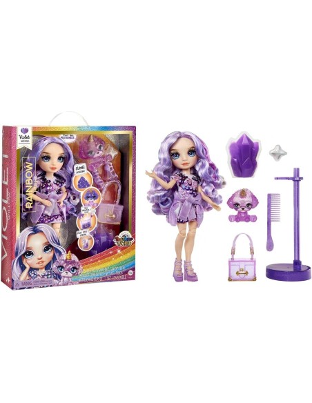 Classic Rainbow Fashion Doll Violet (Purple) 