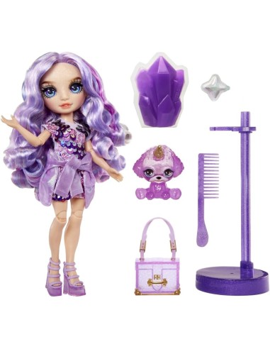 Classic Rainbow Fashion Doll Violet (Purple) 