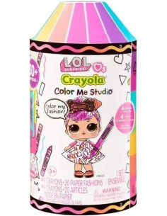 L.O.L Surprise Loves Crayola Color Me Studio ASST. in PDQ