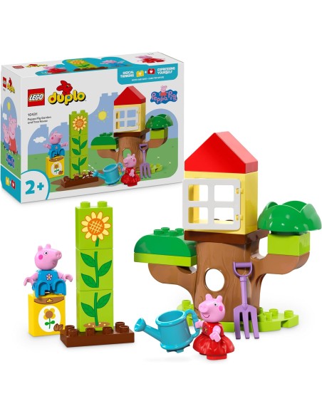 Lego Duplo - Il Giardino e la Casa sull'Albero di Peppa Pig