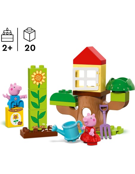 Lego Duplo - Il Giardino e la Casa sull'Albero di Peppa Pig