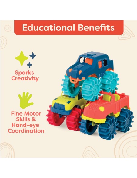 B.Toys - Mini Monster Trucks