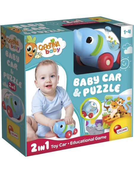 Carotina Baby Elephant Car e Puzzle